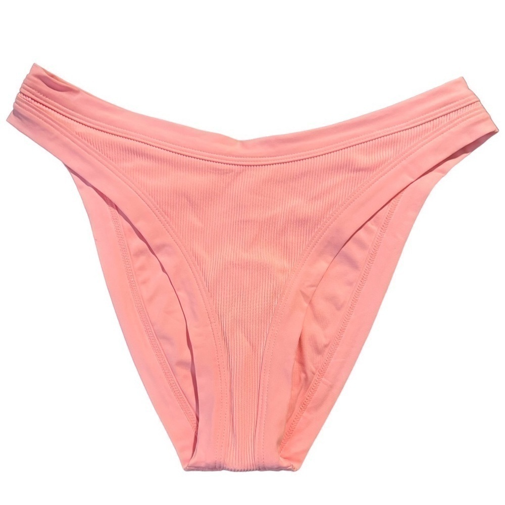 L*Space Foley Bottom Bitsy Womens Bikini Swim Size Med Color Pink‎ MSRP $88 NEW